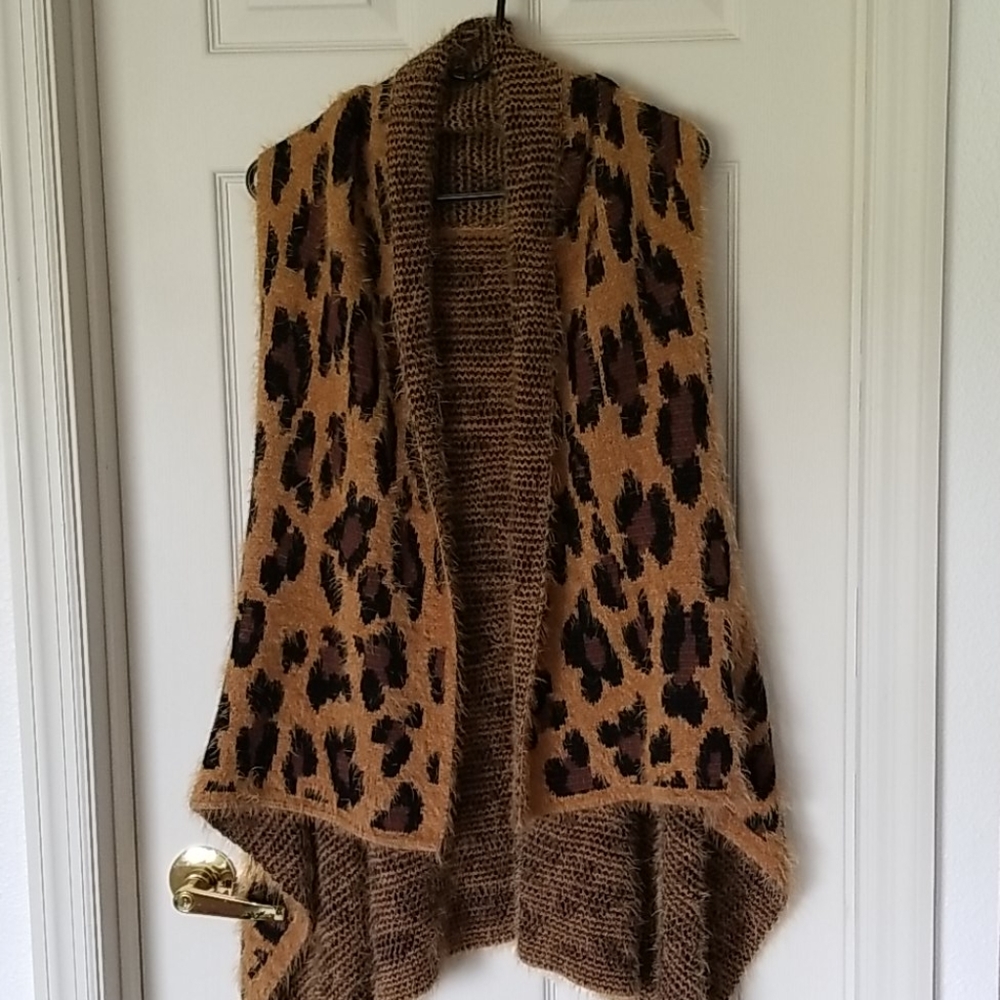 Open front cardigan